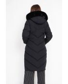 Doudoune longue noire