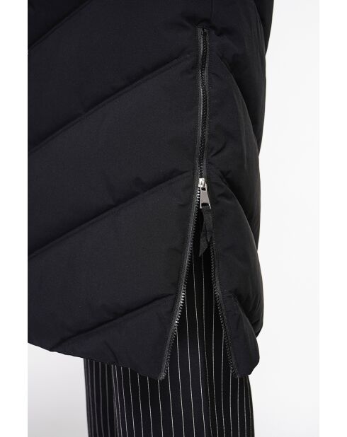 Doudoune longue noire
