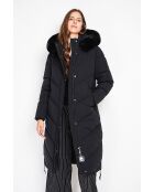 Doudoune longue noire