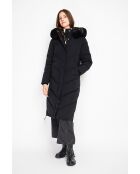 Doudoune longue noire