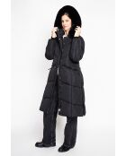 Doudoune longue noire