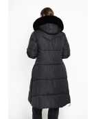 Doudoune longue noire