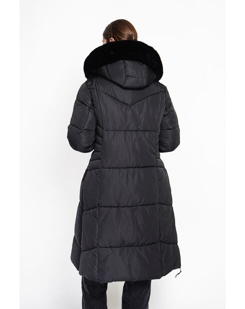 Doudoune longue noire