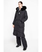 Doudoune longue noire