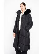 Doudoune longue noire