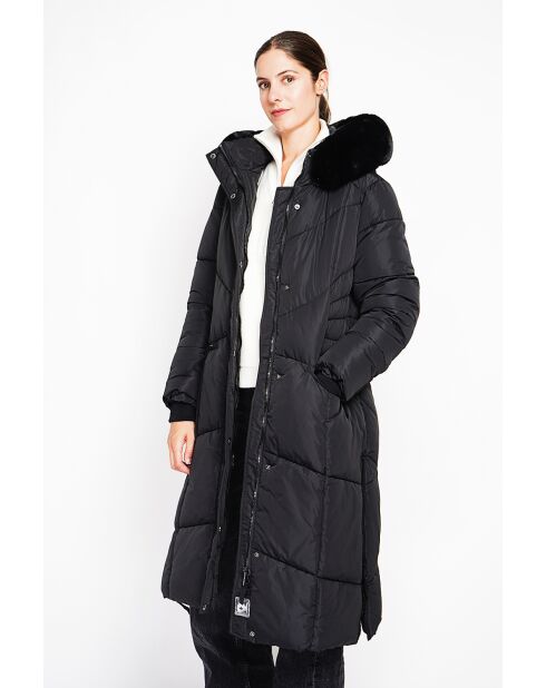 Doudoune longue noire