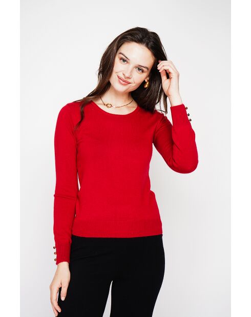 Pull col rond classique hermes