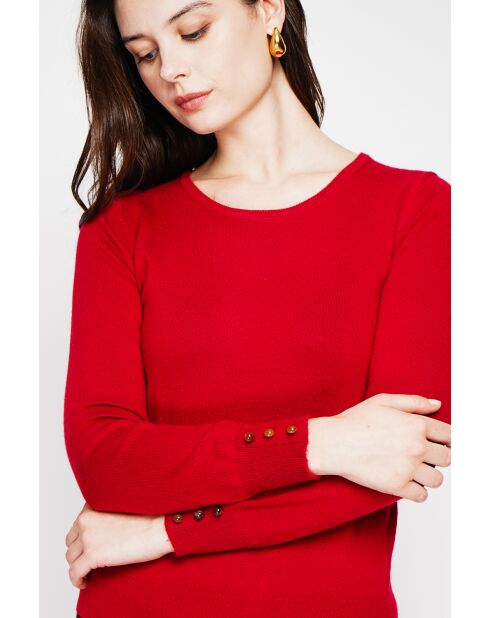 Pull col rond classique hermes