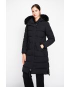 Doudoune longue noire