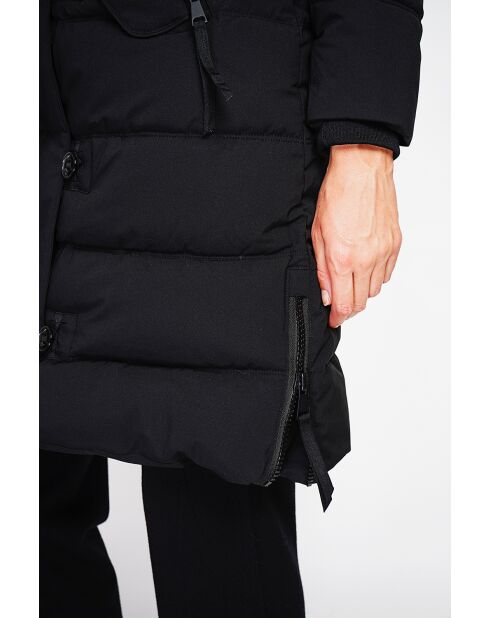 Doudoune longue noire