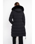 Doudoune longue noire