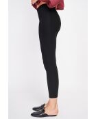 Legging en Soie mélangée noir