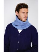 Gargantilla de mezcla de cachemir acanalada Blue Jeans