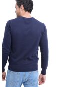 Pull col V bleu nuit