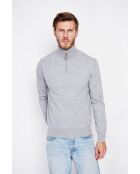 Pull col camionneur flanelle