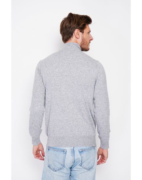 Pull col camionneur flanelle