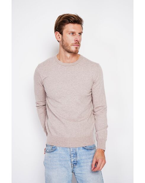 Pull col ras de cou desert