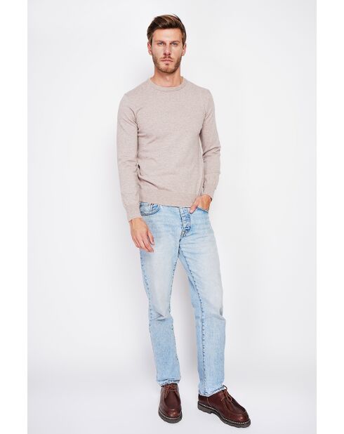 Pull col ras de cou desert