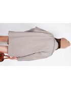 Manteau en Laine mélangée marron