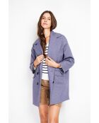 Manteau en Laine mélangée loup