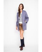 Manteau en Laine mélangée loup