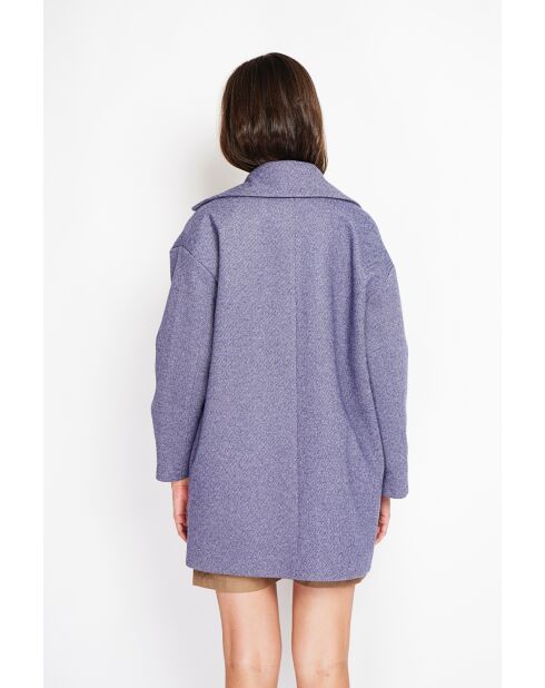 Manteau en Laine mélangée loup