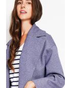 Manteau en Laine mélangée loup