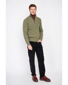 Pull col camionneur kaki