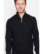 Pull col camionneur noir
