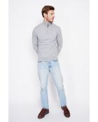 Pull col camionneur flanelle