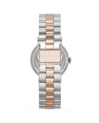 Montre Femme en Acier argenté/rose doré