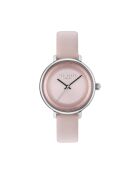 Montre Femme en Cuir rose