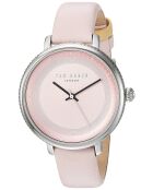 Montre Femme en Cuir rose