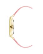 Montre Femme en Cuir rose