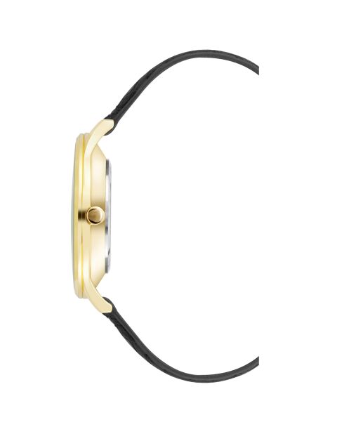 Montre Femme en Cuir noire