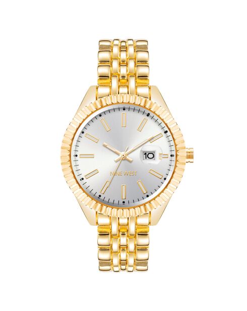 Montre Femme en Métal dorée Vente privée Nine West BazarChic - Main Image