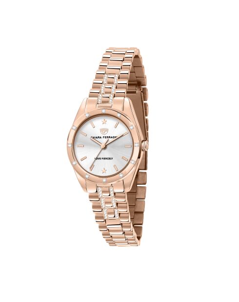 Montre Femme Everyday en Métal rose doré