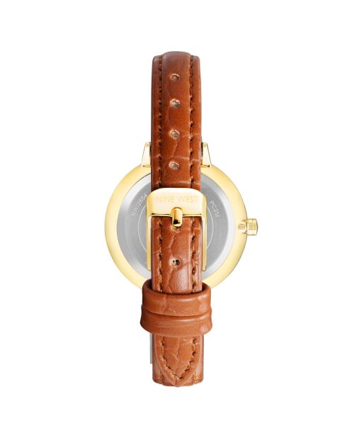 Montre Femme en Cuir marron