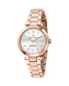 Montre Femme en Acier rose doré