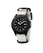 Montre Homme Save the Ocean en PET recyclé blanche