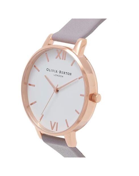 Montre Femme en Cuir violette