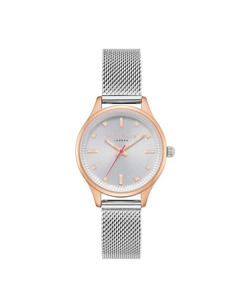Montre Femme en Acier argentée