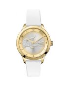Montre Femme Valencia en Cuir blanche