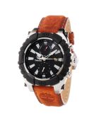 Montre Homme en Cuir marron