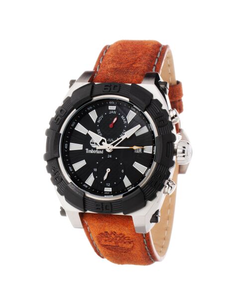 Montre Homme en Cuir marron