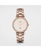 Montre Femme Le Couronnement en Acier rose doré