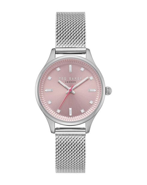 Montre Femme en Acier argentée