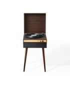 Platine Vinyle Jasper sur pieds noyer