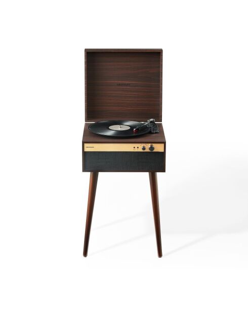 Platine Vinyle Jasper sur pieds noyer