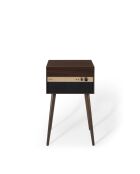 Platine Vinyle Jasper sur pieds noyer